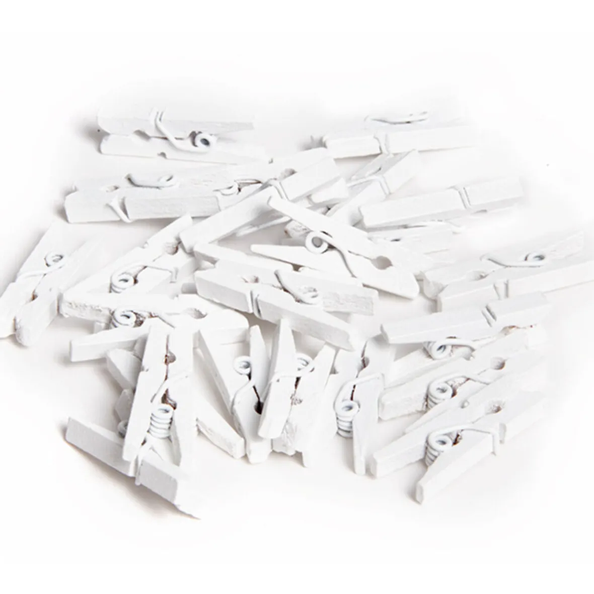 Mini pince blanche x24-Gifi Discount