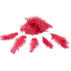 Mini plume rose fuchsia x35-Gifi Hot