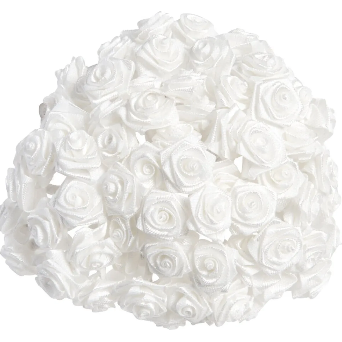 Mini rose blanche x72-Gifi Outlet