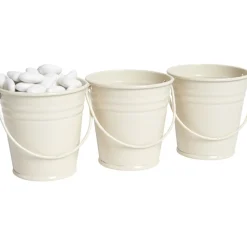 Mini seau ivoire x3-Gifi Outlet