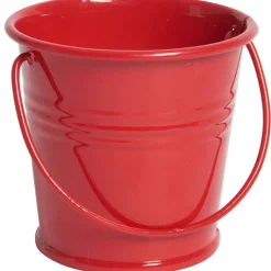 Mini seau rouge x3-Gifi New