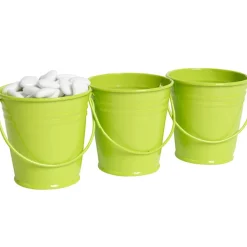 Mini seau vert anis x3-Gifi Sale