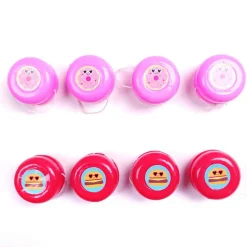 Mini yoyo rose et rouge x8-Gifi New