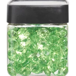 Minis diamants décoratifs verts anis transparents-Gifi Online