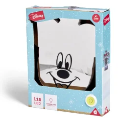 Miroir LED Disney Mickey effet infini à piles H25cm-Gifi Discount