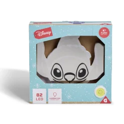 Miroir LED Disney Stitch effet infini à piles H19cm-Gifi Online