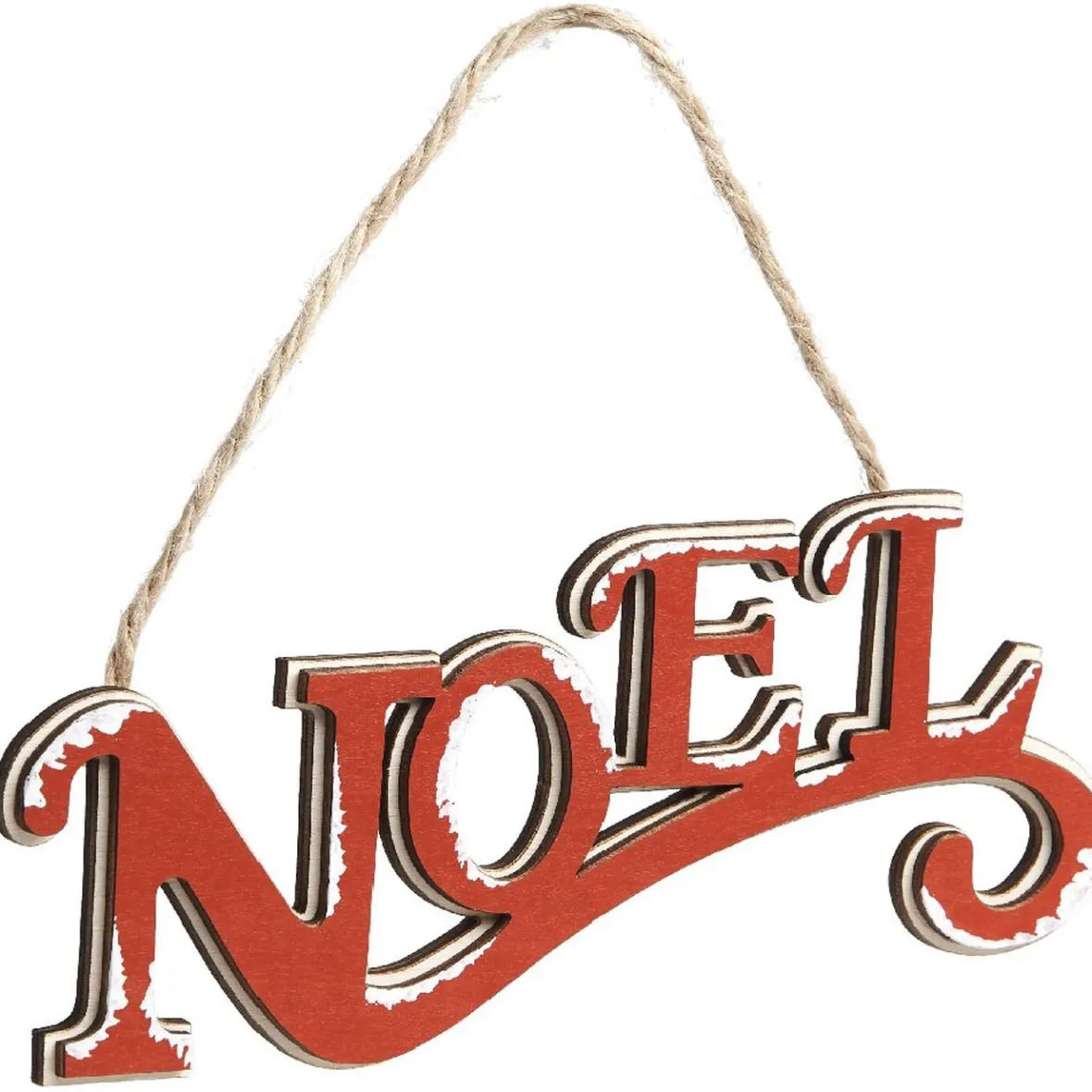 Mot Noël à suspendre mdf décoration traditionnel-Gifi Best