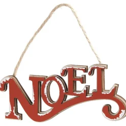 Mot Noël à suspendre mdf décoration traditionnel-Gifi Best