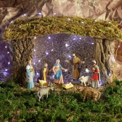 Mousse pour crèche de Noël vert 50g-Gifi