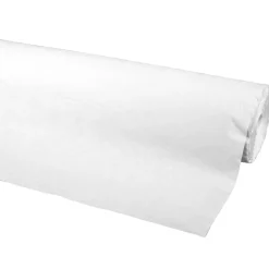 Nappe damassée blanche en papier 100 m-Gifi Clearance