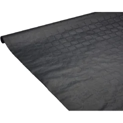 Nappe damassée noire en papier 6 m-Gifi Sale