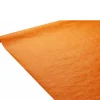 Nappe damassée orange en papier 6 m-Gifi Hot