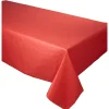 Nappe damassée rouge en papier 6 m-Gifi Outlet
