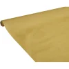 Nappe en papier voie sèche effet tissu doré 5 m-Gifi