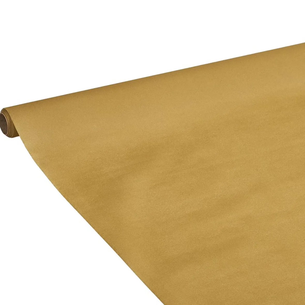 Nappe en papier voie sèche effet tissu doré 5 m-Gifi