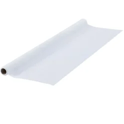 Nappe en papier voie sèche effet tissu blanc 4 m-Gifi Sale