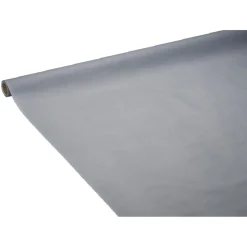 Nappe en papier voie sèche effet tissu gris clair 4 m-Gifi Sale