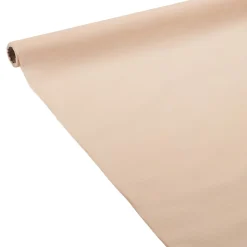 Nappe en papier voie sèche effet tissu blanc lin 4 m-Gifi Outlet