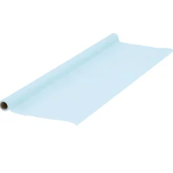 Nappe en papier voie sèche effet tissu bleu clair clair 4 m-Gifi Sale