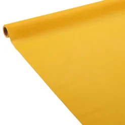 Nappe en papier voie sèche effet tissu jaune 4 m-Gifi Outlet