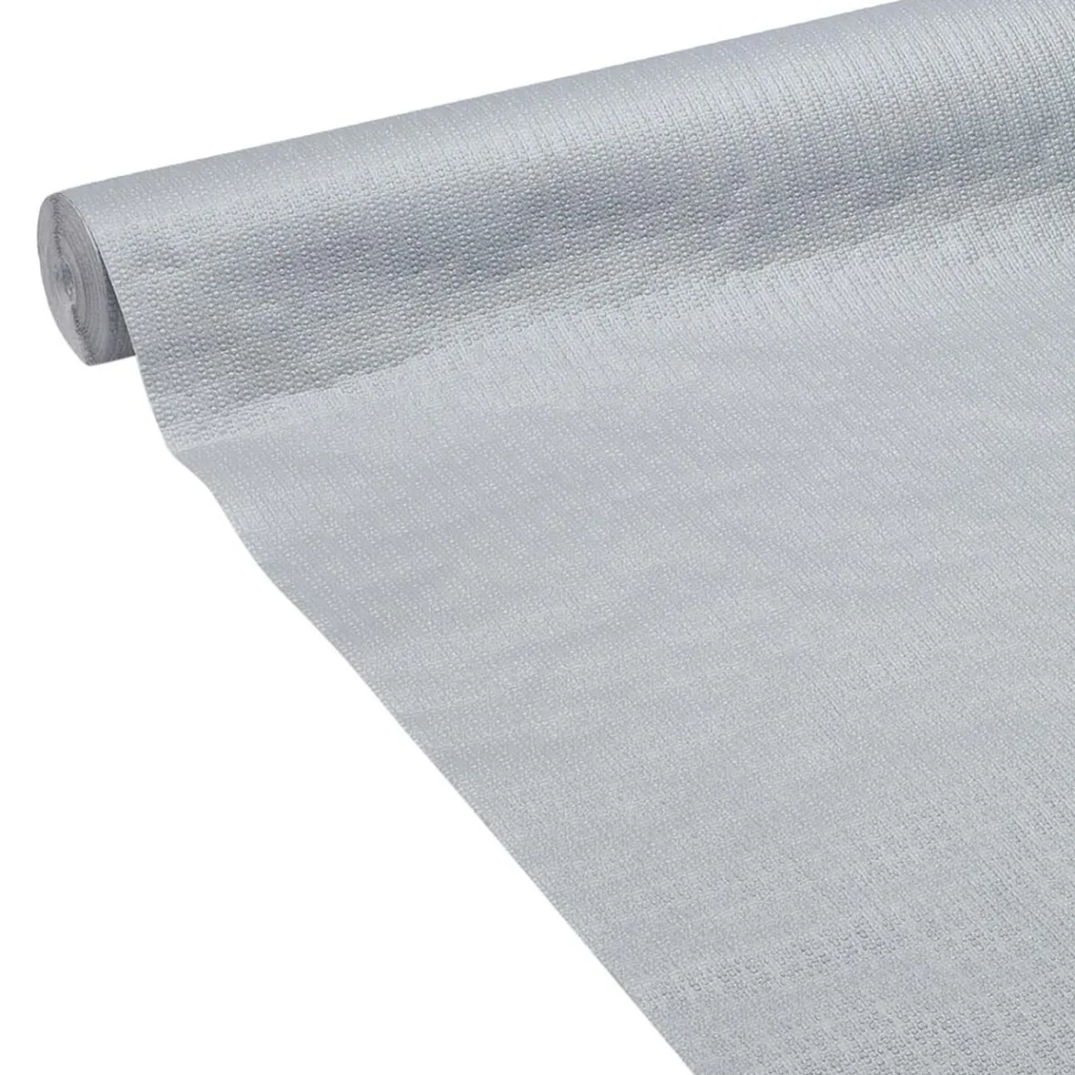 Nappe gauffrée argentée en papier 20 m-Gifi Clearance
