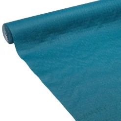 Nappe gauffrée bleu canard en papier 20 m-Gifi New