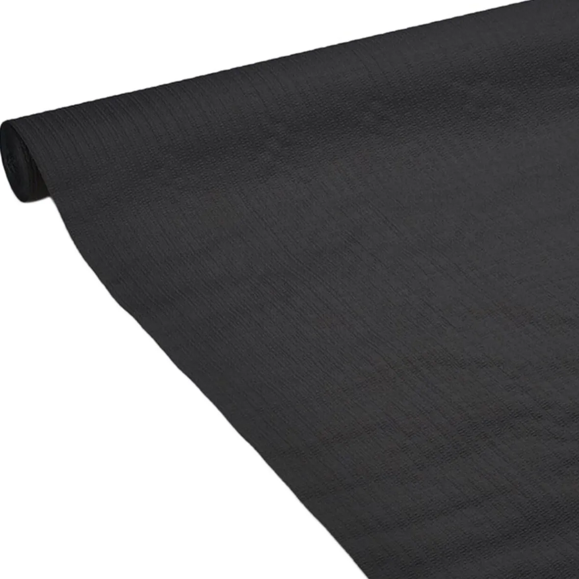 Nappe gauffrée noire en papier 20m-Gifi Hot