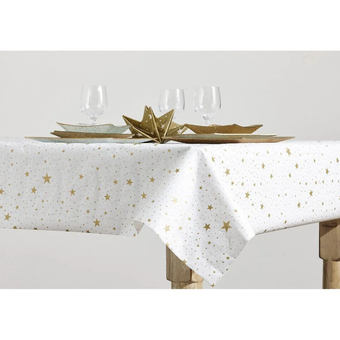 Nappe papier damassée nuit d'étoiles-Gifi Discount