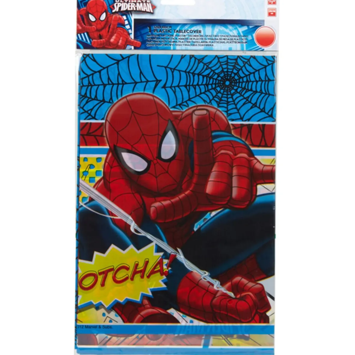 Nappe plastique Spiderman-Gifi New
