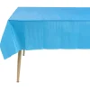 Nappe pliée effet satin bleu-Gifi Clearance