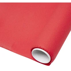 Nappe rectangulaire jetable Airlaid rouge 120x400 cm-Gifi
