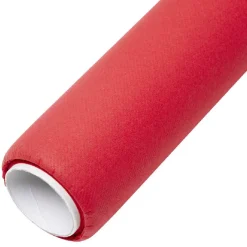 Nappe rectangulaire jetable Airlaid rouge 120x400 cm-Gifi