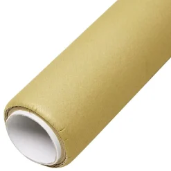 Nappe rectangulaire jetable Airlaid doré 120x400 cm-Gifi Best