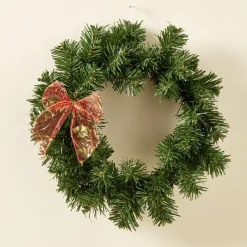 Noeud à suspendre en tissu rouge x6-Gifi Online