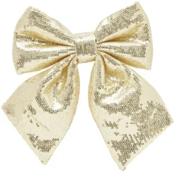 Noeud à suspendre sequin doré 23xH25cm-Gifi Online