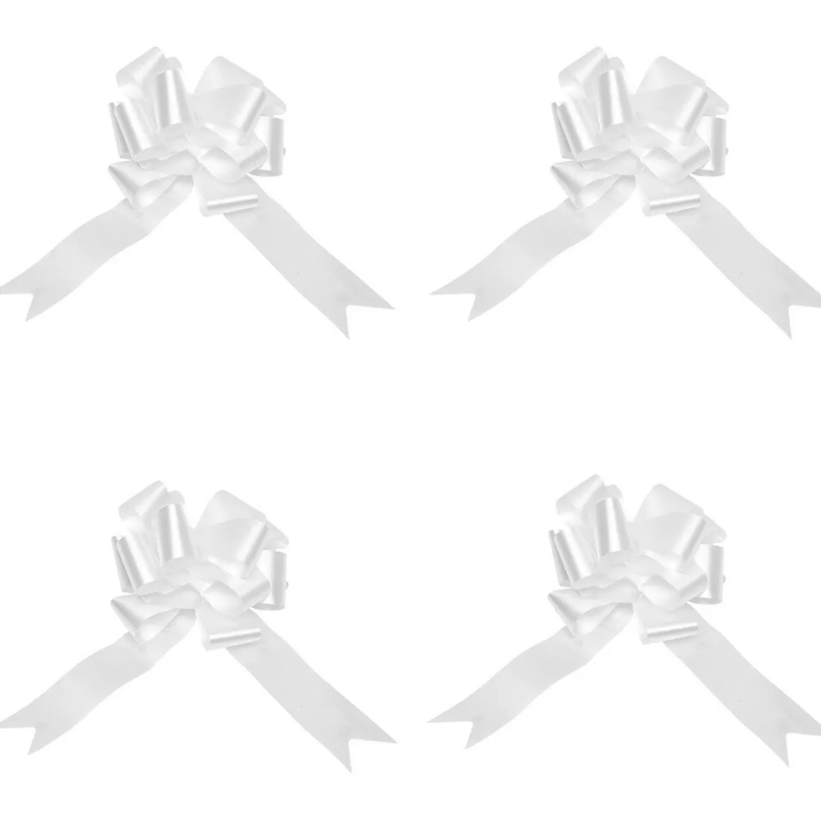 Noeud à tirer blanc x4-Gifi Sale