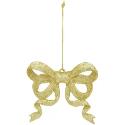 Noeud de Noël à paillettes à suspendre-Gifi Hot