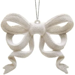 Noeud de Noël à paillettes à suspendre-Gifi Hot