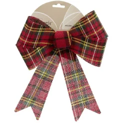 Noeud de Noël tartan-Gifi New