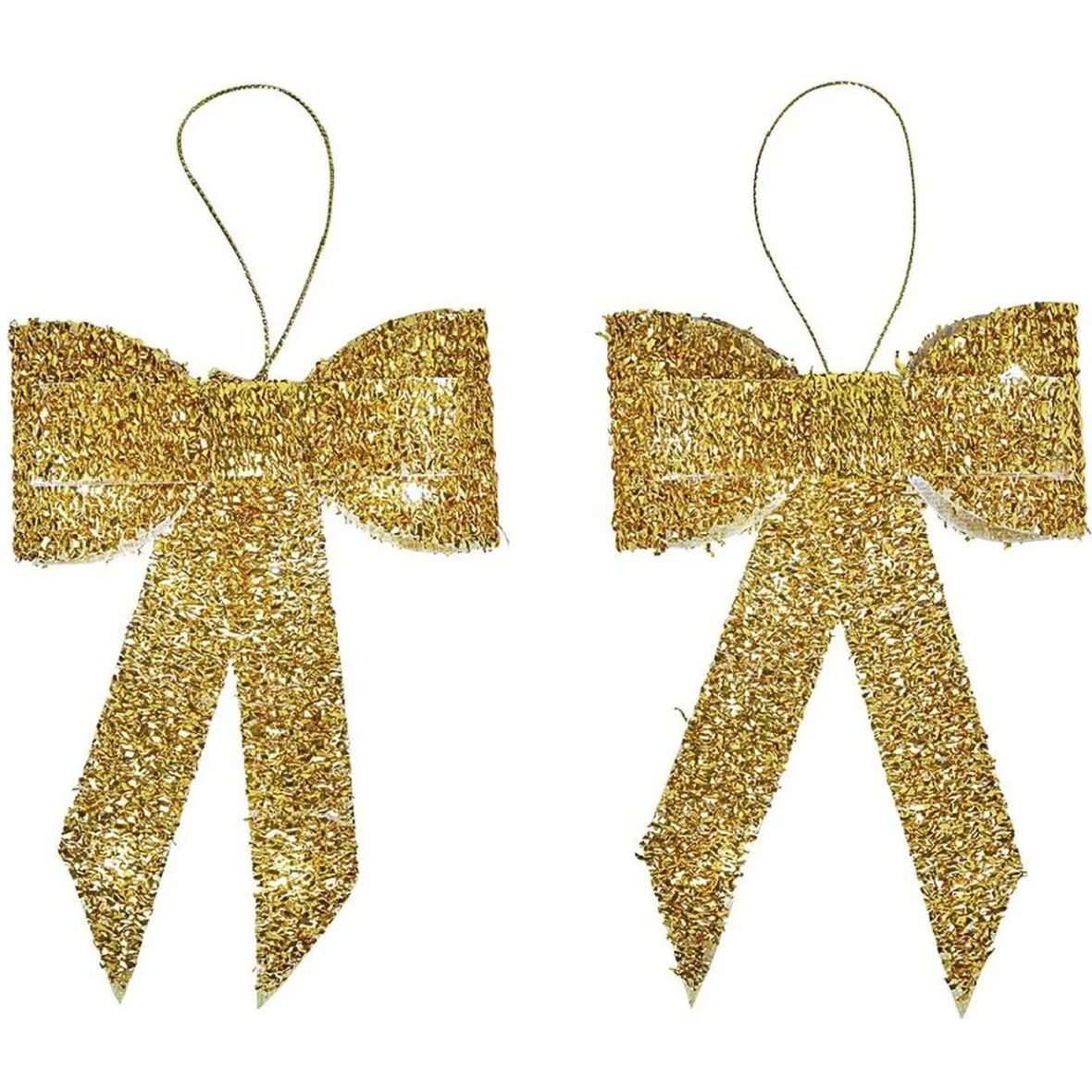 Noeud lumineux doré 10 LED-Gifi Hot