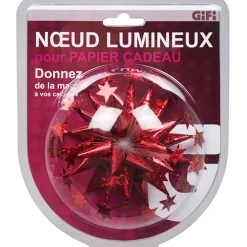 Noeud lumineux pour cadeau-Gifi