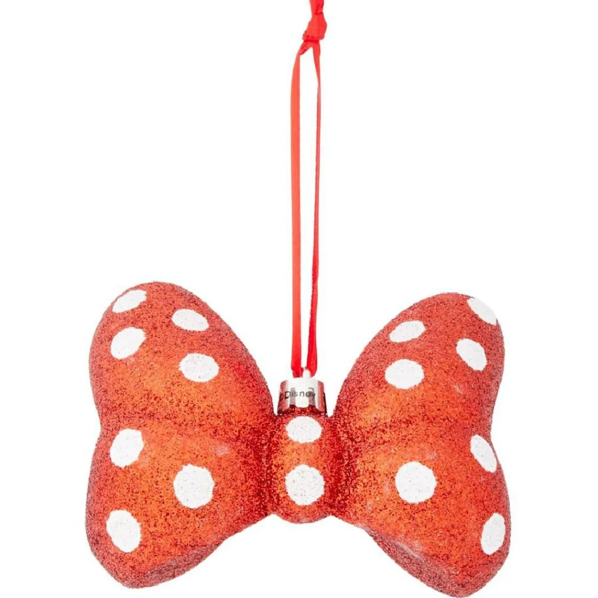 Noeud papillon Disney Minnie rouge et blanc à suspendre 11xH8,5cm-Gifi