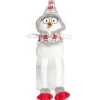 Oiseau assis déco Noël avec pattes pendantes H54cm-Gifi Outlet