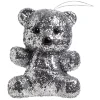 Ours à poser paillette argenté-Gifi New