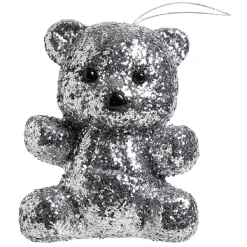 Ours à poser paillette argenté-Gifi New