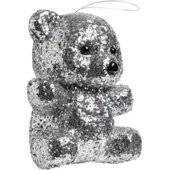 Ours à poser paillette argenté-Gifi New