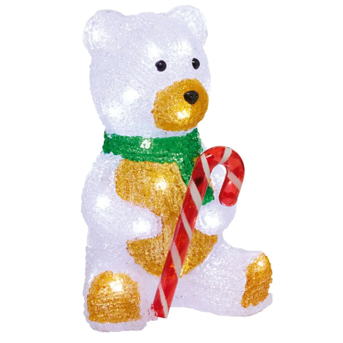 Ours de Noël lumineux 30 Led H30 cm-Gifi Clearance