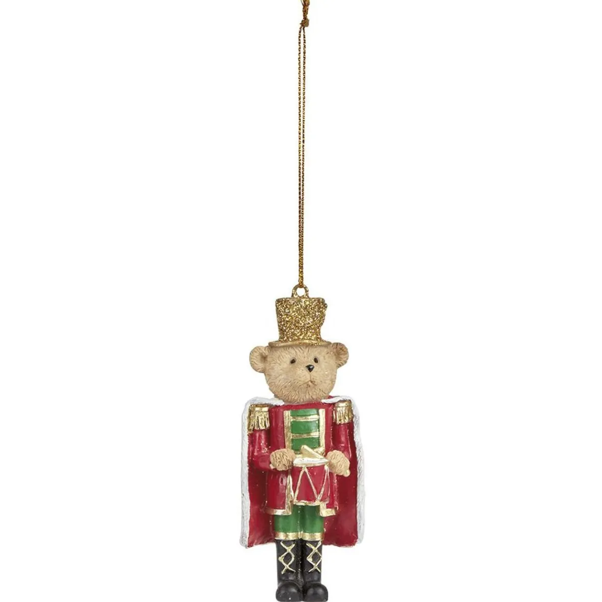 Ours en soldat de Noël à suspendre-Gifi Clearance