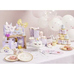 Paille décor fée licorne x10-Gifi Outlet