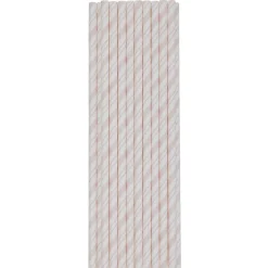Paille en carton blanc x20-Gifi Clearance